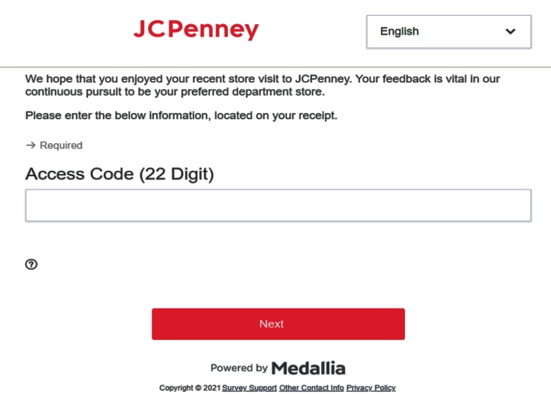 www.Jcpenney.com_survey
