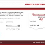www.wendyswantstoknow.com - WENDY’S SURVEY - Win a $500 cash